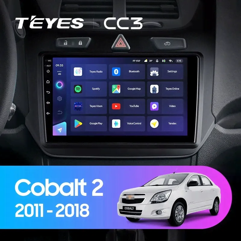 Штатная магнитола Teyes CC3L 4/64 Chevrolet Cobalt 2 (2011-2018)-0