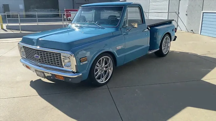 1972 Chevrolet C10 Pickup for Sale - Total Restoration - Factory A/C - Motor City Classic Cars