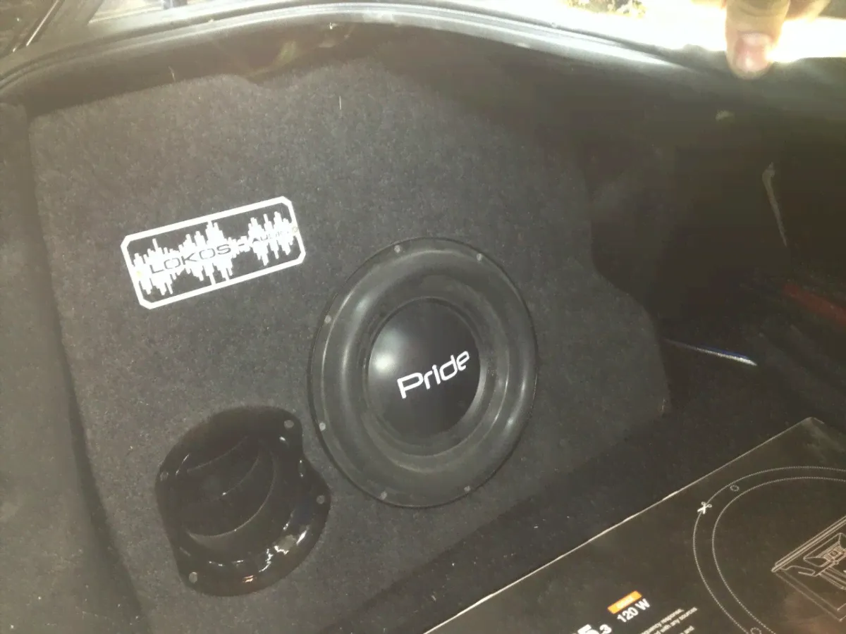 Короб Сабвуфера 10&quot; Stealth стелс ФИ Chevrolet Epica (изготовление на заказ)