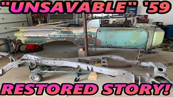 The Story of the "Unsavable" 1959 Impala Convertible! From Rotten to Restored!