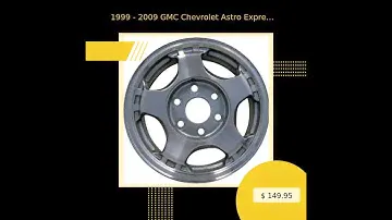 1999 - 2009 GMC Chevrolet Astro Express Silverado 1500 2500 3500 16" Factory Original Wheel / Rim...