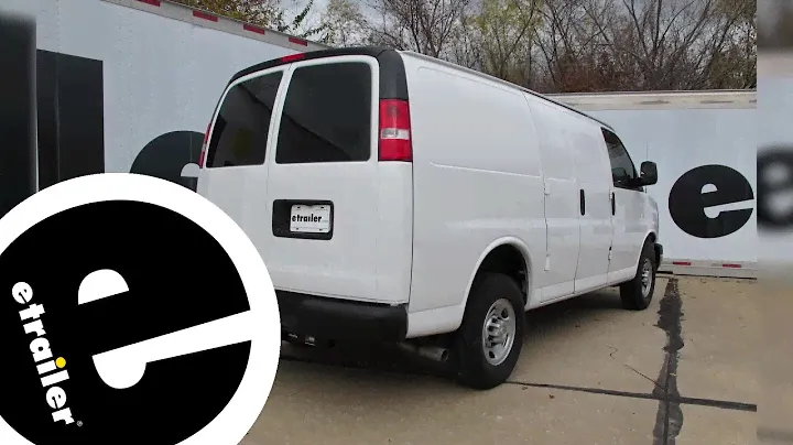 etrailer | Trailer Hitch Installation - 2017 Chevrolet Express Van - Draw-Tite 75189