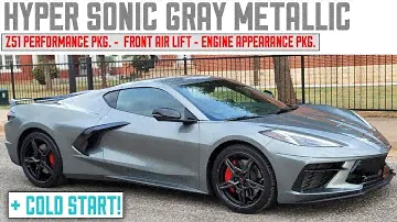 Pre-Owned 2022 Corvette Stingray 2LT Z51 Hypersonic Gray Metallic