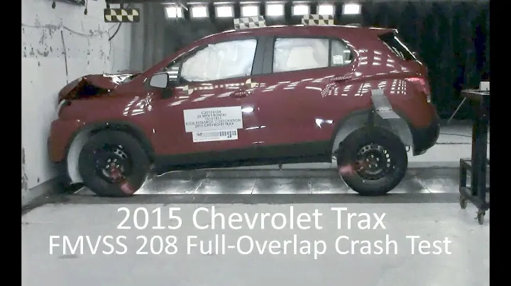 2015-2020 Chevrolet Trax FMVSS 208 Unbelted Frontal Crash Test
