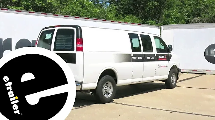 etrailer | Trailer Hitch Installation - 2017 Chevrolet Express Van - Draw-Tite