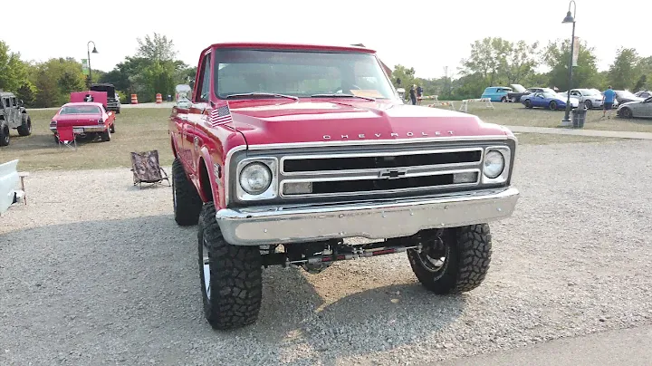 1968 CHEVY C10 LEFTED PICKUP 4x4 - HD 4K Quality