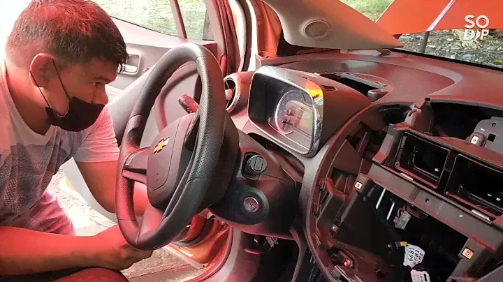 Chevrolet TRAX removing dashboard to replace evaporator.